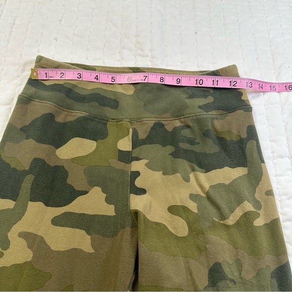 J. Crew Everyday Legging Green Camouflage Print Pull On Stretch - Picture 2 of 10